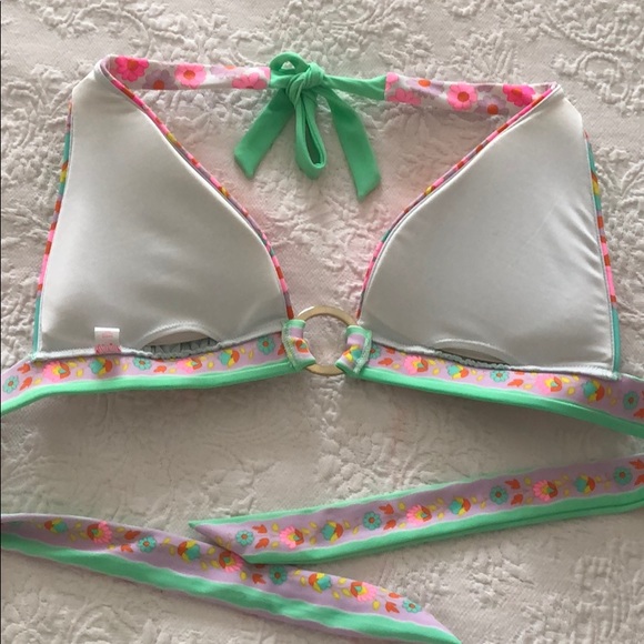 colorful bikini top - Picture 3 of 3